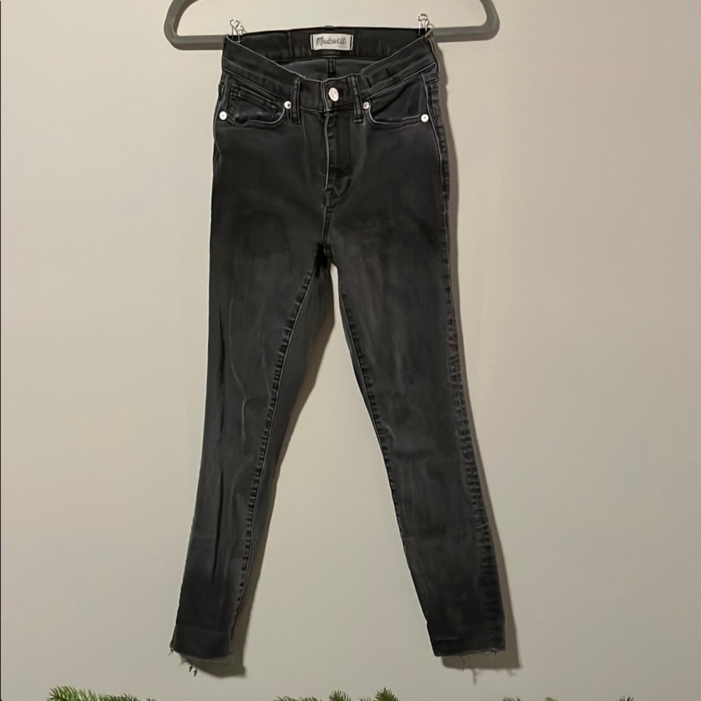 Madewell Black High Riser Skinny Jeans - Size 24